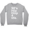 90's hip hop music Crewneck Sweatshirt