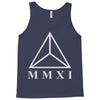 mmxi roman numerals triangle Tank Top