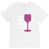 husband for wine V-Neck Tee