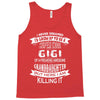 Super Cool Gigi Of A Freaking Awesome Granddaughter Tank Top