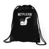 netflexin' Drawstring Bags
