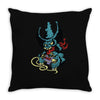zombie gamers Throw Pillow