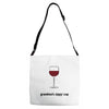 grandmas sippy cup Adjustable Strap Totes