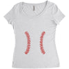 Baseball Mom Women's Triblend Scoop T-shirt