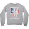 stand for the flag kneel for the cross Crewneck Sweatshirt