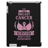 I am a Breast Cancer Survivor - What's Your Superpower? iPad 3 and 4 Case