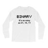 binary Long Sleeve Shirts