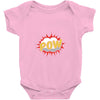 POW! Funny Explosion Cartoon Baby Bodysuit