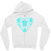 sea turtle sea life Zipper Hoodie