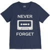 retro and vintage cassette humor V-Neck Tee