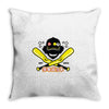 pinch hitter Throw Pillow