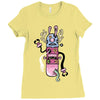 mixed up Ladies Fitted T-Shirt