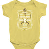 Aged 70 Years Vintage Dude Baby Onesie