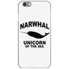 narwhal whale iPhone 6/6s Case
