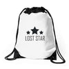 lost star Drawstring Bags