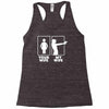 your wife, my wife Racerback Tank