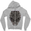 samurai dawn Zipper Hoodie