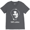 100% cotton V-Neck Tee