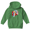 chief many feathers Youth Hoodie