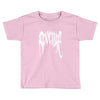 XXXTENTACION Revenge Kill white logo Toddler T-shirt