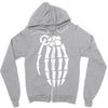 bones grenade jesse pinkman breaking the bad fully printed Zipper Hoodie