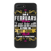 i am a february women iPhone 7 Plus Case