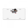 pulp fiction cartoon ideal birthday present or gift License Plate