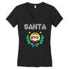 santa christmas Women's V-Neck T-Shirt