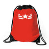 marvel mens costume uniform super hero captain america Drawstring Bags
