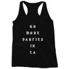 No More Parties In La Racerback Tank