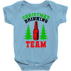 christmas drinking team Baby Bodysuit