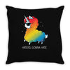 haters gonna hate Throw Pillow