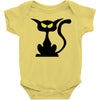 black cat Baby Bodysuit