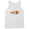quadruple dip towe Tank Top