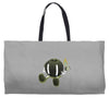 self destruction Weekender Totes