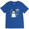 windy snowman V-Neck Tee