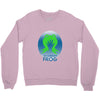the green frog Crewneck Sweatshirt