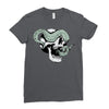skull and tentacles Ladies Fitted T-Shirt