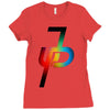 jake paul colorful Ladies Fitted T-Shirt