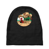 an amazing sand castle Baby Beanies