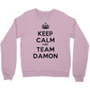 team damon salvatore Crewneck Sweatshirt