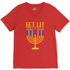 get lit V-Neck Tee