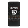 santa gemini christmas ugly t shirts iPhone 7 Plus Case