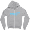 may the mass times acceleration be with you Zipper Hoodie