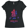 world cup Women's Triblend Scoop T-shirt