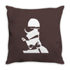 storm trooper Throw Pillow