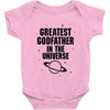 Greatest Godfather In The Universe Baby Onesie
