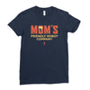 mom's friendly robot company Ladies Fitted T-Shirt