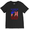 we stand for the flag V-Neck Tee