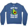 rock out with your guac out Crewneck Sweatshirt